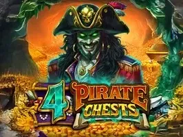 4 Pirate Chests
